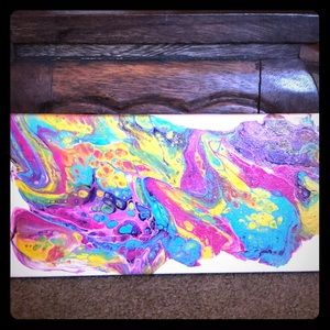 Abstract Painting. Cool colors! Canvas original.